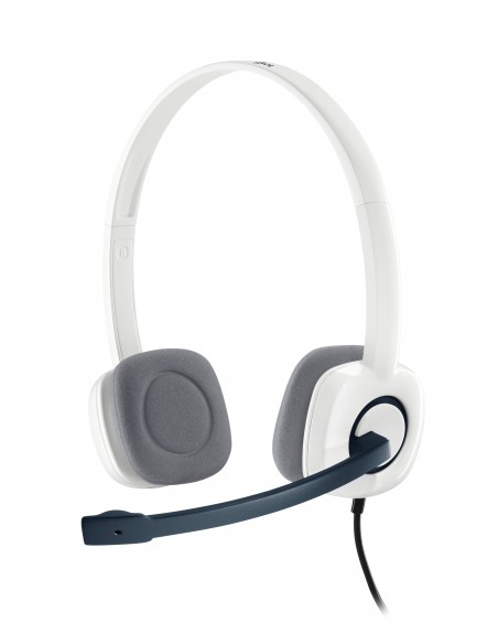 Logitech H150 Auriculares Alámbrico Diadema Oficina Centro de llamadas Blanco