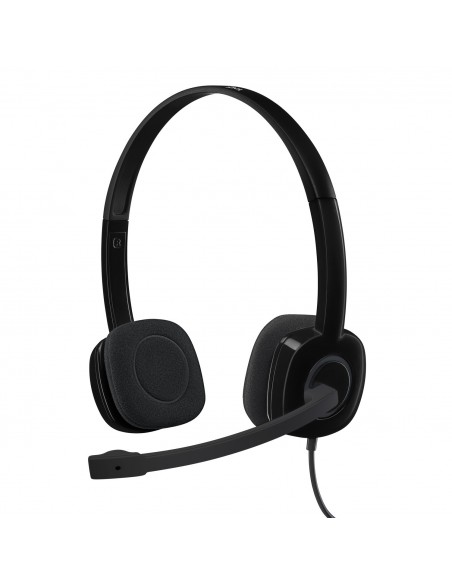 Logitech H151 Auriculares Alámbrico Diadema Oficina Centro de llamadas Negro