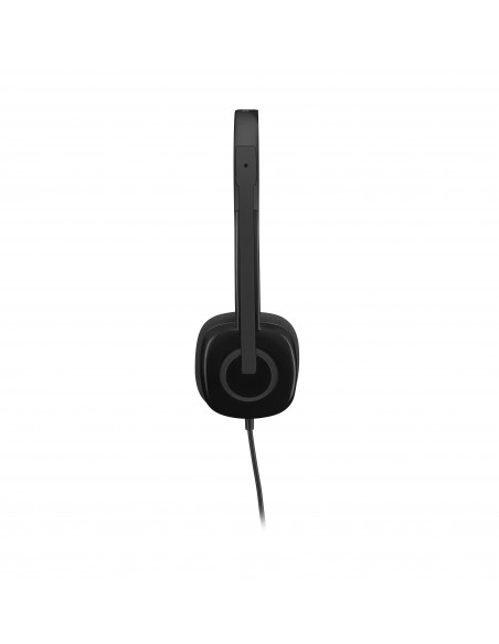 Logitech H151 Auriculares Alámbrico Diadema Oficina Centro de llamadas Negro