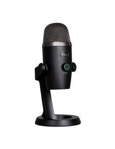 Blue Microphones Yeti Nano Negro Micrófono de superficie para mesa