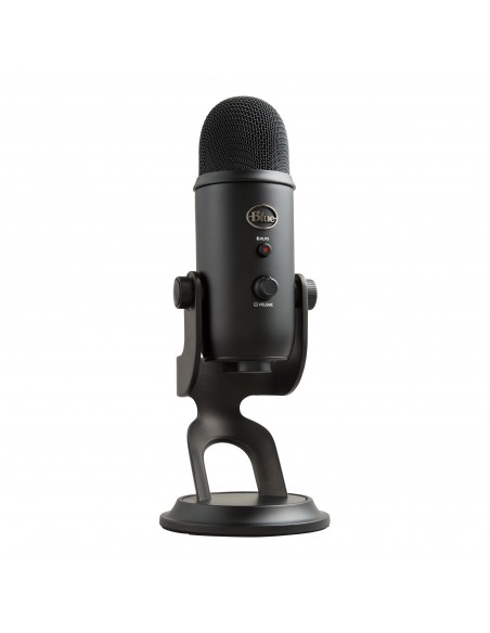 Blue Microphones Yeti Negro Micrófono de superficie para mesa