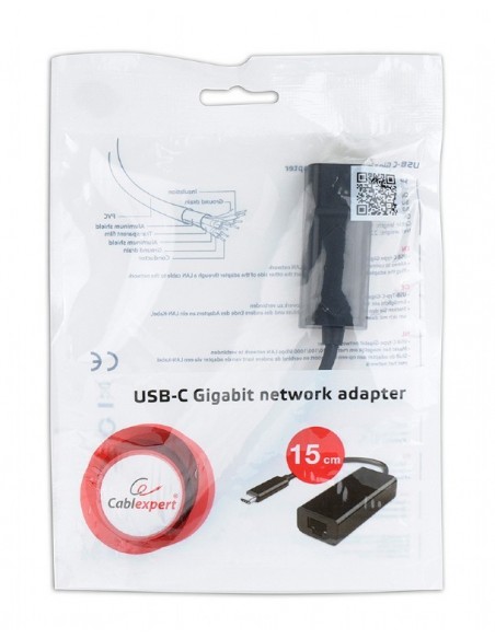 Gembird A-CM-LAN-01 adaptador y tarjeta de red Ethernet 1000 Mbit s