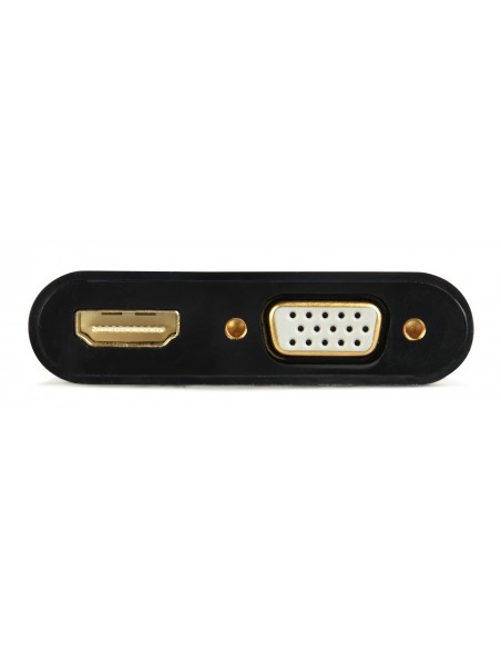 Gembird A-HDMIM-HDMIFVGAF-01 tarjeta y adaptador de interfaz HDMI, VGA