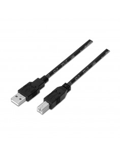 AISENS A101-0005 cable USB 1 m USB 2.0 USB A USB B Negro