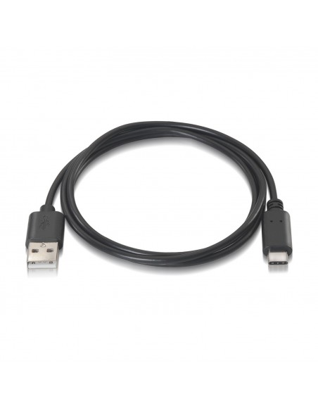 AISENS A107-0052 cable USB 2 m USB 2.0 USB A USB C Negro