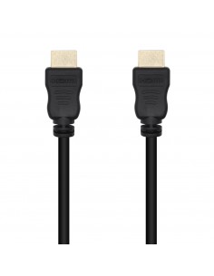 AISENS Cable HDMI V1.4 Alta Velocidad 14+1 CCS, A M-A M, Negro, 3.0m