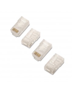 AISENS A139-0297 conector RJ-45 Transparente