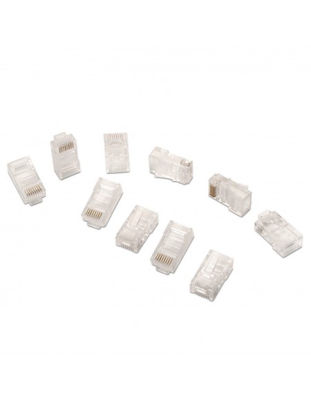 AISENS A139-0297 conector RJ-45 Transparente