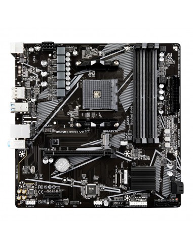 Gigabyte A520M DS3H V2 (rev. 1.0) Zócalo AM4 micro ATX