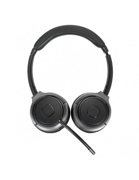 Targus AEH104GL auricular y casco Auriculares Inalámbrico y alámbrico Diadema Llamadas Música USB Tipo C Bluetooth Negro