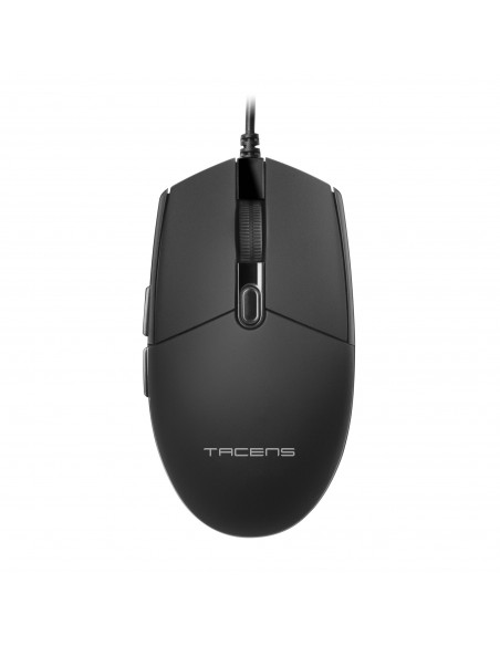 Tacens Anima AMG Ratón Profesional Ergonómico Diseño Natural Ultraligero 3200DPI Switches Mecánicos HUANO Negro