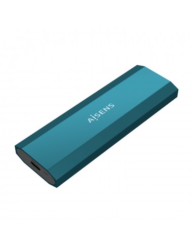 AISENS Caja Externa M.2 (NGFF) ASM2-019BLU SATA NVMe a Usb3.1 Gen2, Azul