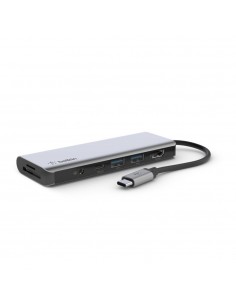 Belkin AVC009btSGY USB 3.2 Gen 1 (3.1 Gen 1) Type-C Plata