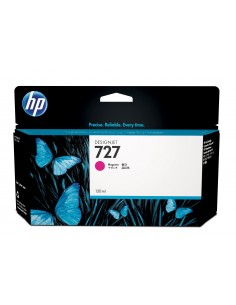 HP Cartucho de tinta DesignJet 727 magenta de 130 ml