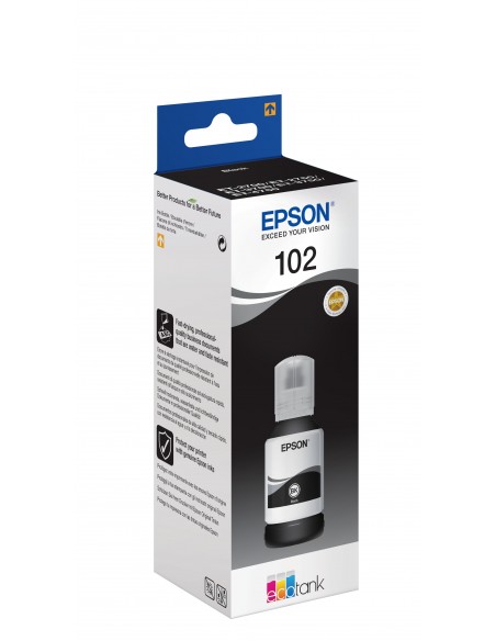 Epson 102 EcoTank Pigment Black ink bottle