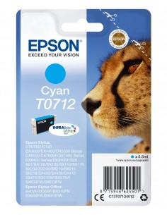 Epson Cartucho T0712 cian