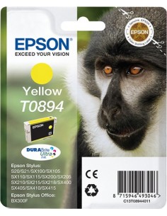 Epson Monkey Cartucho T0894 amarillo