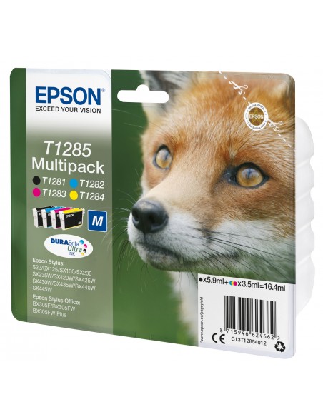 Epson Fox Multipack T1285 4 colores