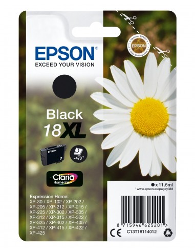 Epson Daisy Cartucho 18XL negro