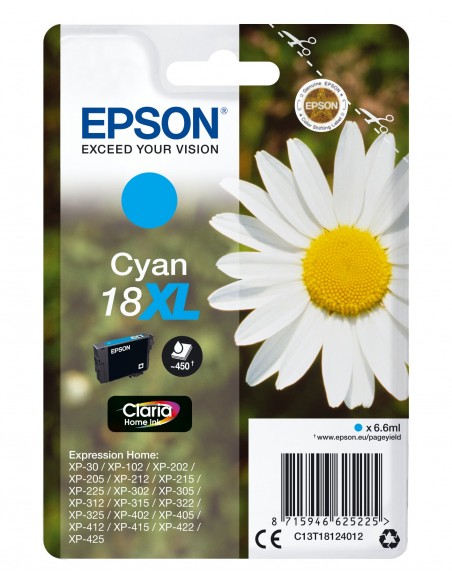 Epson Daisy Cartucho 18XL cian