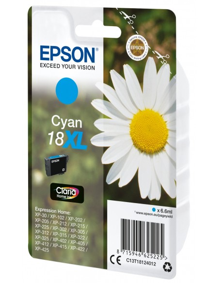 Epson Daisy Cartucho 18XL cian