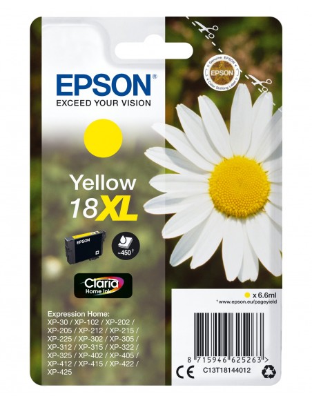 Epson Daisy Cartucho 18XL amarillo