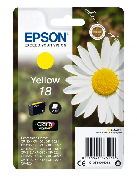 Epson Daisy Cartucho 18 amarillo (etiqueta RF)