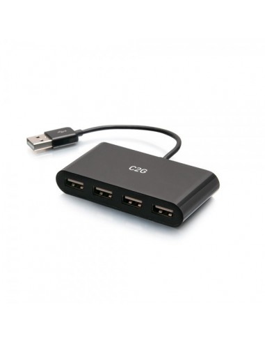 C2G Concentrador USB-A de 4 puertos