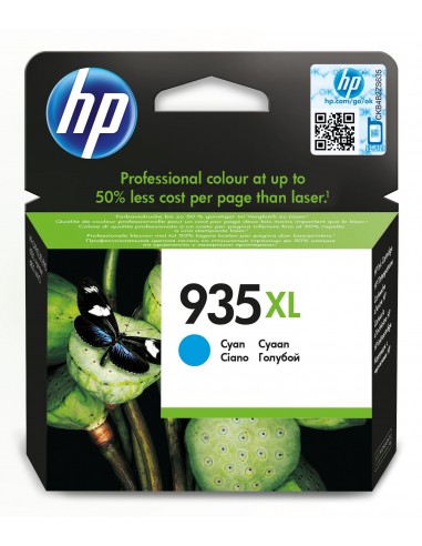 HP Cartucho de tinta original 935XL de alta capacidad cian