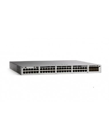 Cisco Catalyst C9300L-48UXG-4X-E switch Gestionado L2 L3 10G Ethernet (100 1000 10000) Energía sobre Ethernet (PoE) Gris