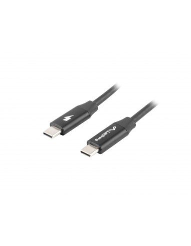 Lanberg CA-CMCM-40CU-0018-BK cable USB 1,8 m USB 2.0 USB C Negro