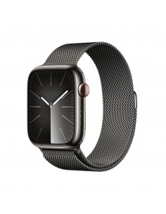 Apple Watch Series 9 45 mm Digital 396 x 484 Pixeles Pantalla táctil 4G Grafito Wifi GPS (satélite)