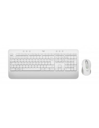 Logitech Signature MK650 Combo For Business teclado Ratón incluido Bluetooth QWERTZ Checa, Eslovaco Blanco