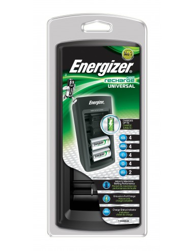 Energizer Universal Charger cargador de batería Corriente alterna