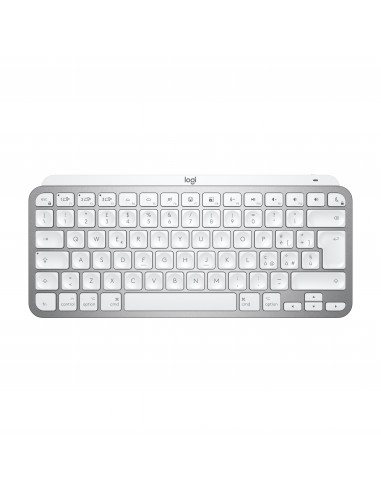 Logitech MX Keys Mini For Mac Minimalist Wireless Illuminated Keyboard teclado Bluetooth Italiano Gris