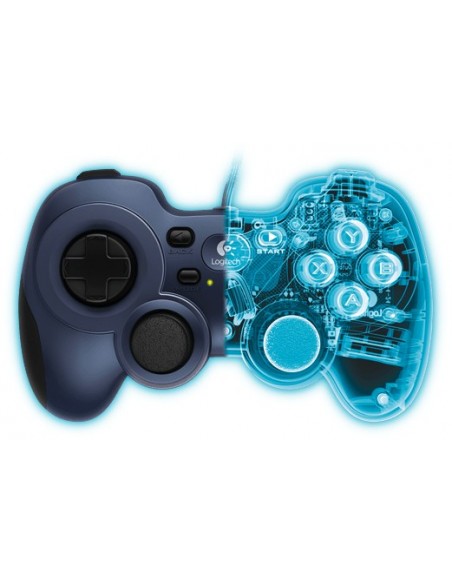 Logitech G F310 Negro, Azul USB 2.0 Gamepad Analógico Digital PC