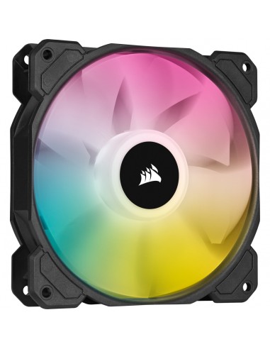 Corsair SP120 RGB ELITE Carcasa del ordenador Ventilador 12 cm Negro 1 pieza(s)