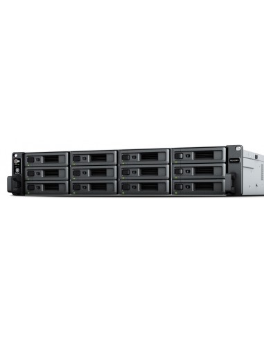 Synology RackStation RS2423+ servidor de almacenamiento NAS Bastidor (2U) Ethernet Negro, Gris V1780B