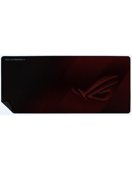 ASUS ROG Strix Scabbard II Alfombrilla de ratón para juegos Negro, Rojo