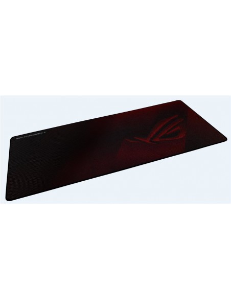 ASUS ROG Strix Scabbard II Alfombrilla de ratón para juegos Negro, Rojo