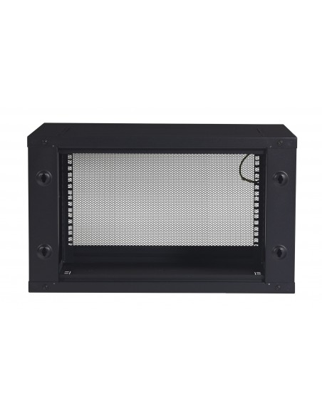 APC AR106 armario rack 6U Bastidor de pared Negro