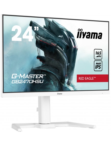 iiyama GB2470HSU-W5 pantalla para PC 58,4 cm (23") 1920 x 1080 Pixeles Full HD LED Blanco