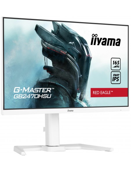 iiyama GB2470HSU-W5 pantalla para PC 58,4 cm (23") 1920 x 1080 Pixeles Full HD LED Blanco