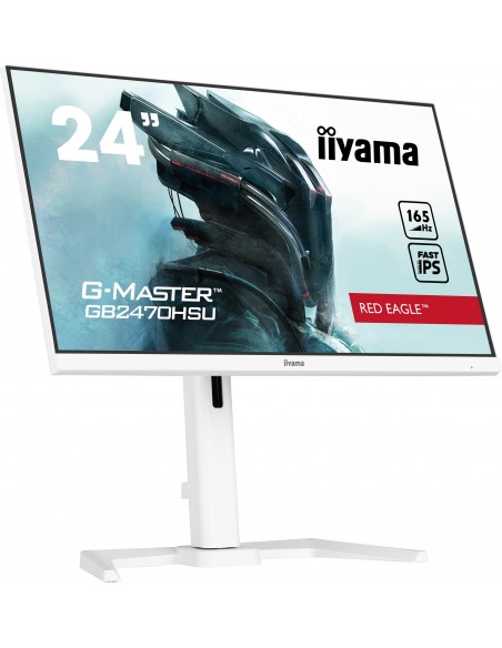 iiyama GB2470HSU-W5 pantalla para PC 58,4 cm (23") 1920 x 1080 Pixeles Full HD LED Blanco