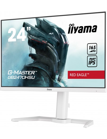 iiyama GB2470HSU-W5 pantalla para PC 58,4 cm (23") 1920 x 1080 Pixeles Full HD LED Blanco