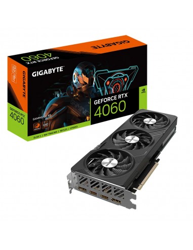 Gigabyte GeForce RTX­­ 4060 GAMING OC 8G NVIDIA GeForce RTX­ 4060 8 GB GDDR6