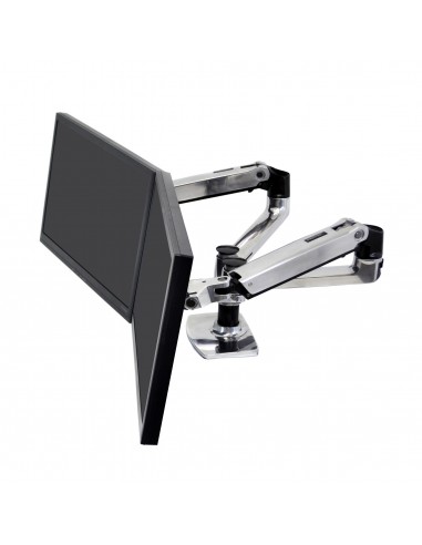 Ergotron LX Series 45-245-026 soporte para monitor 68,6 cm (27") Plata Escritorio