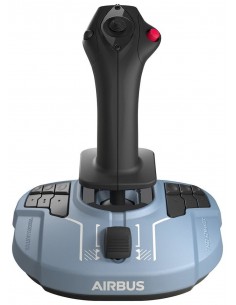 Thrustmaster TCA Sidestick Airbus edition Negro, Azul USB Palanca de mando PC