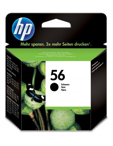 HP Cartucho de tinta original 56 negro