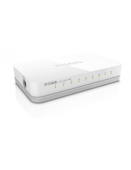 D-Link GO-SW-8G switch No administrado Blanco